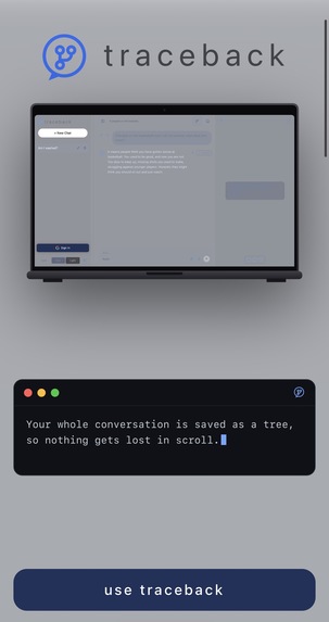 traceback – screenshot 2