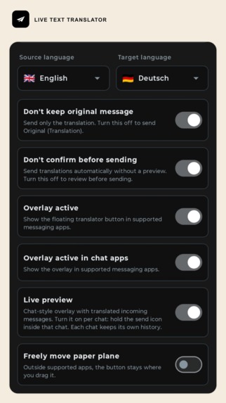 Live Text Translator – screenshot 2