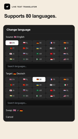 Live Text Translator – screenshot 3