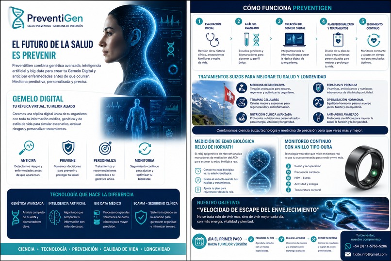 Preventigen AI Platform ecosystem – screenshot 1