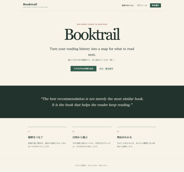 Booktrail - One Book Leads to Another – screenshot 1