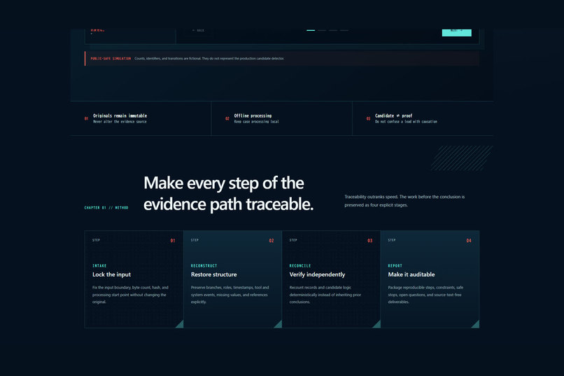 GenAI Evidence Workbench – screenshot 3
