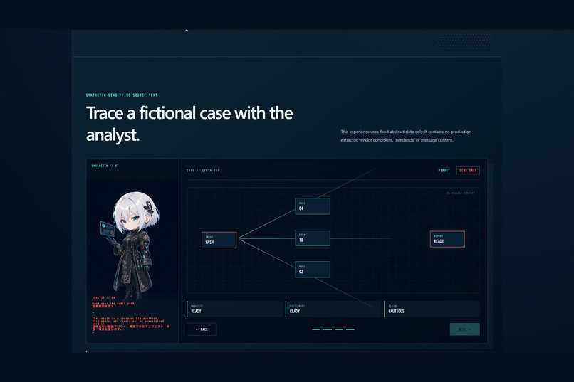 GenAI Evidence Workbench – screenshot 4