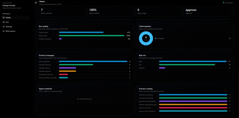 AgentCore – screenshot 1