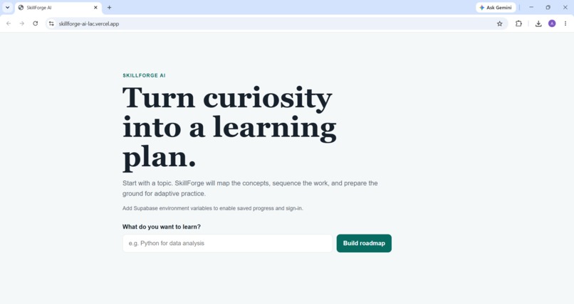 SkillForge – screenshot 2