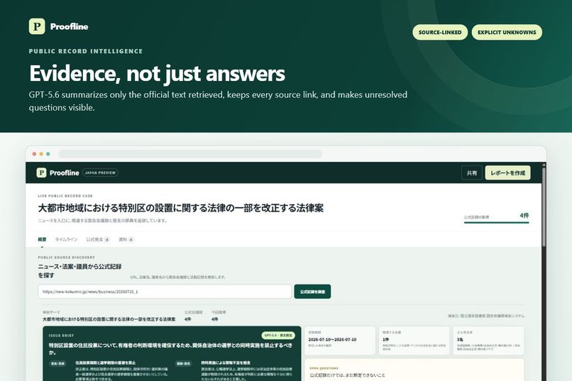 Proofline Japan – screenshot 2