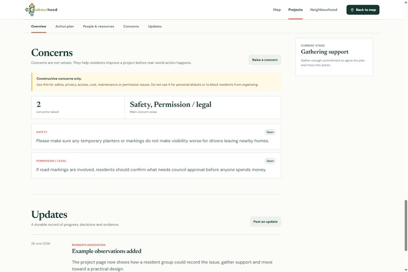 CoLabourHood – screenshot 1