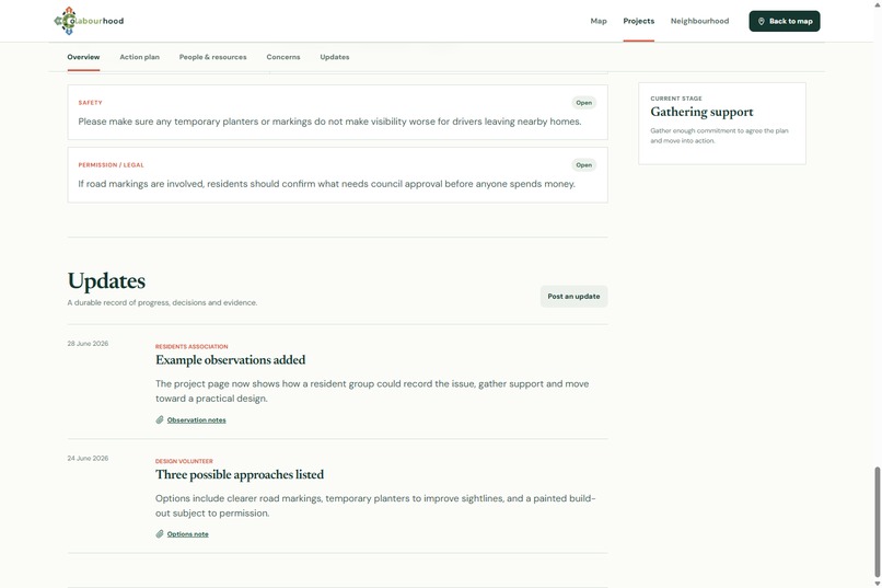 CoLabourHood – screenshot 3