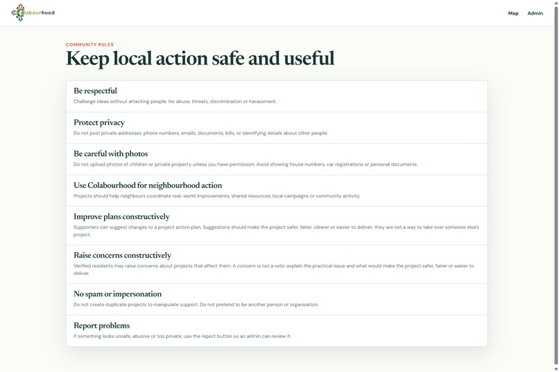 CoLabourHood – screenshot 4