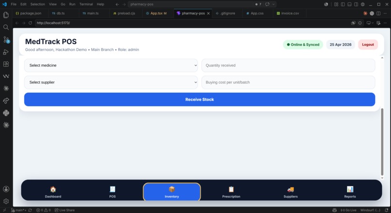 Medtrack  – screenshot 1