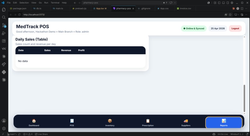 Medtrack  – screenshot 3