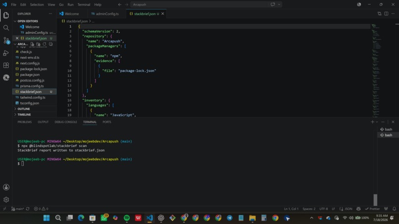 StackBrief – screenshot 2