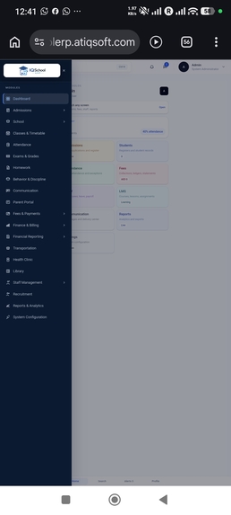 Atiq EDUSUIT - SchoolERP – screenshot 1