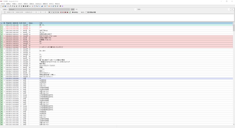 Aegisub Together – screenshot 1