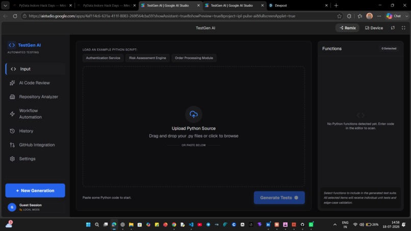 TechGen AI – screenshot 1