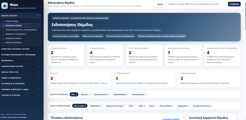 THEMIS Evidence Navigator – screenshot 2