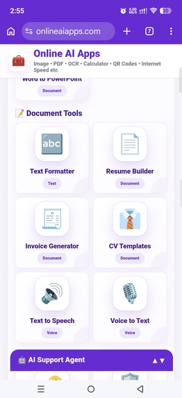 online ai apps – screenshot 8