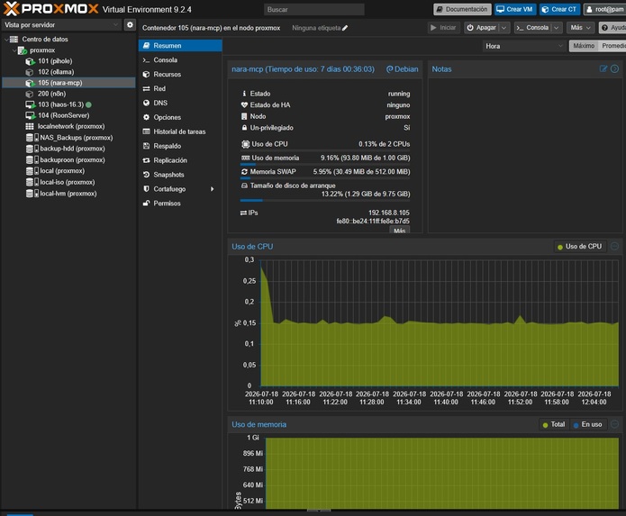 Nara Home MCP – screenshot 2