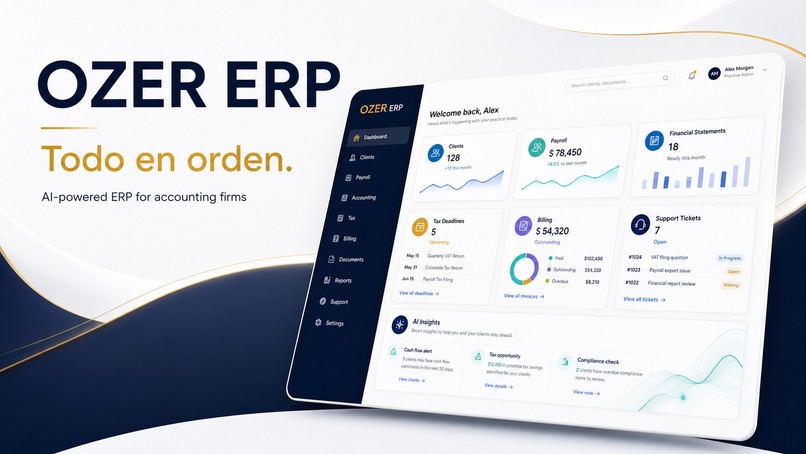 OZER ERP – screenshot 1