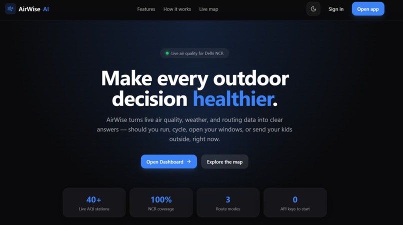 AirWise  – screenshot 1