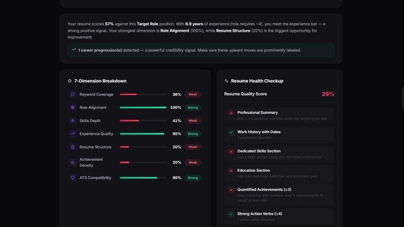 ResumeRadar – screenshot 3