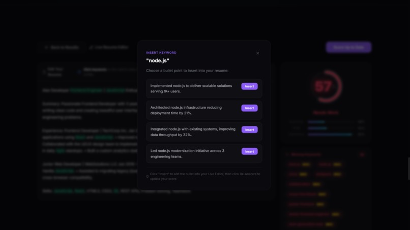 ResumeRadar – screenshot 5