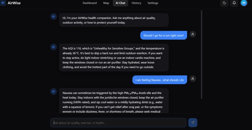 AirWise  – screenshot 4