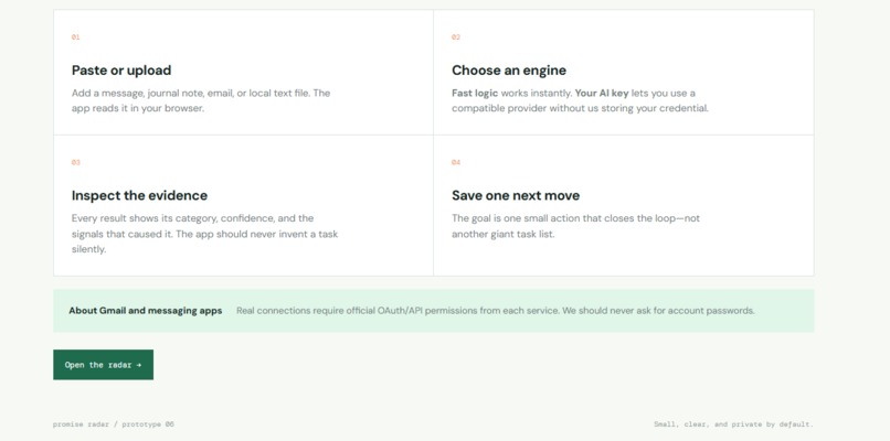 Promise Rader – screenshot 3
