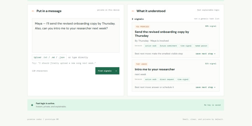 Promise Rader – screenshot 5