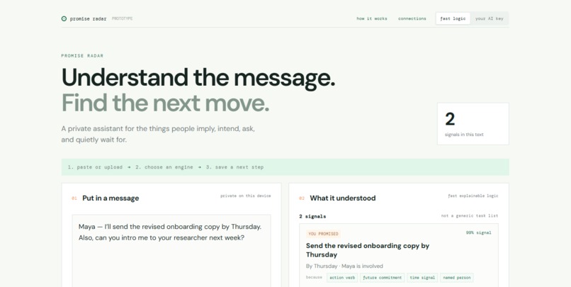 Promise Rader – screenshot 6