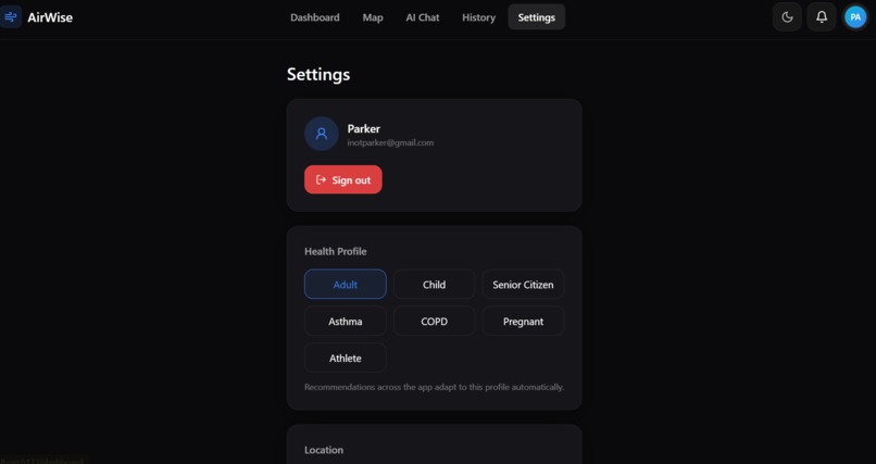 AirWise  – screenshot 6