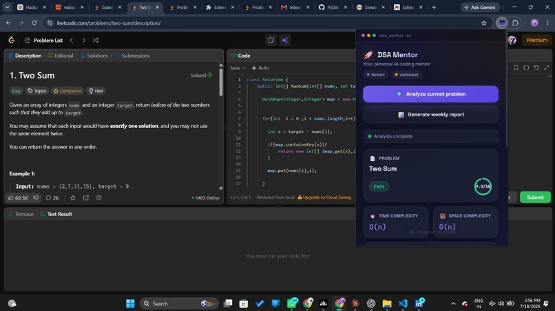 DSA Mentor – screenshot 1