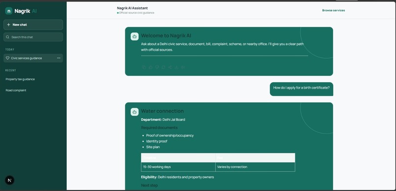 NAGRIK AI – screenshot 3