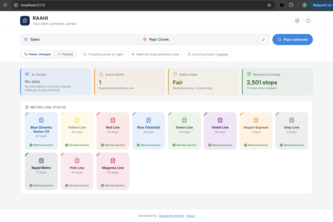 Raahi — Delhi's Honest Commute AI