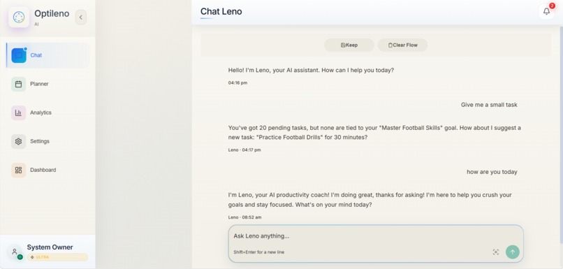 OPTILENO  – screenshot 4