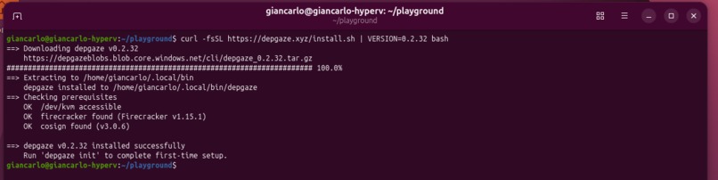 depgaze - Dependency Execution Intelligence – screenshot 1