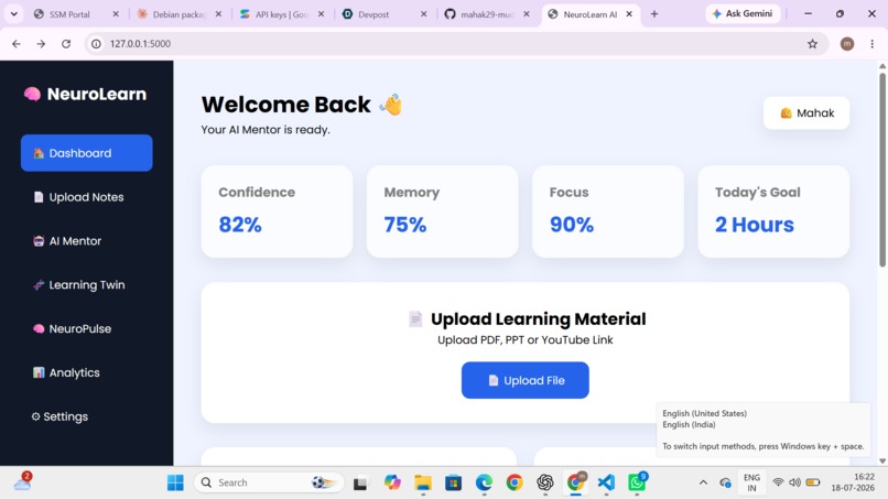 NeuroLearn – screenshot 1