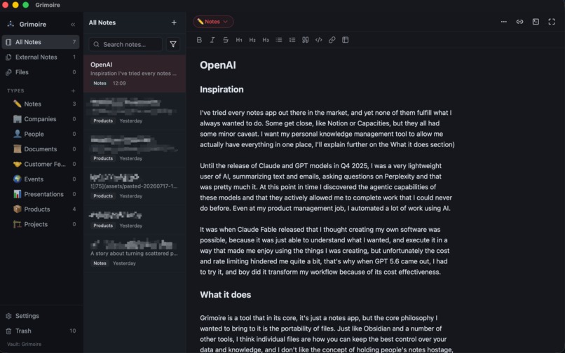 Grimoire – screenshot 1