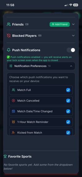 GameOn. – screenshot 6