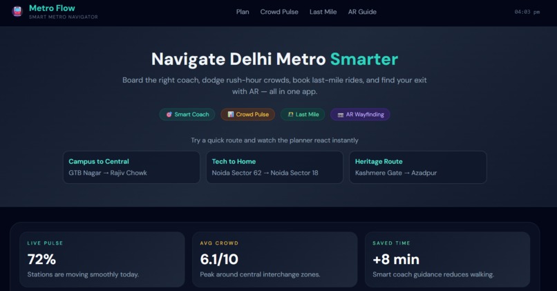 Metro Flow – screenshot 1