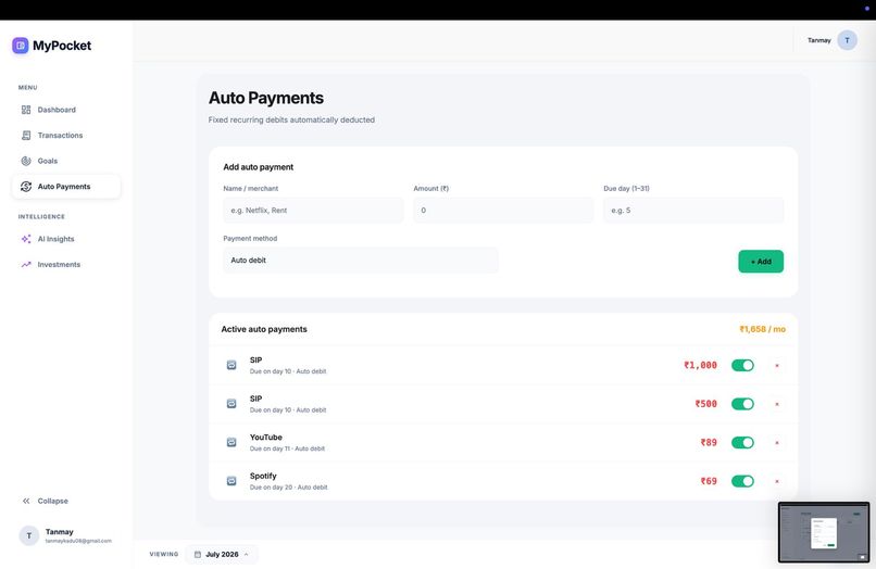 MyPocket – screenshot 11