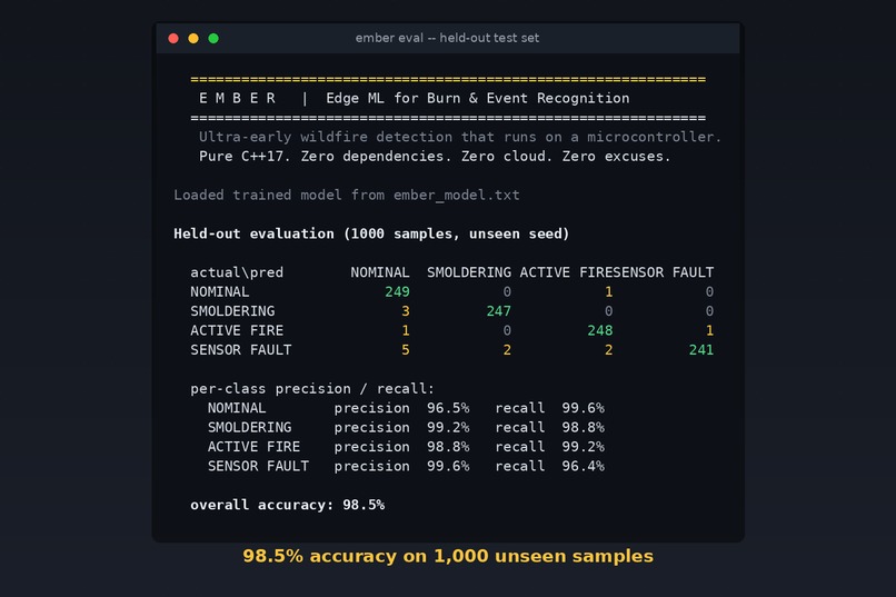 EMBER — Edge ML for Burn & Event Recognition – screenshot 3