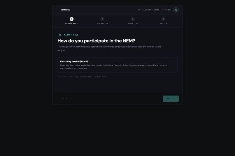 NEMwise - An AI Settlement Copilot for Energy Retailers – screenshot 5