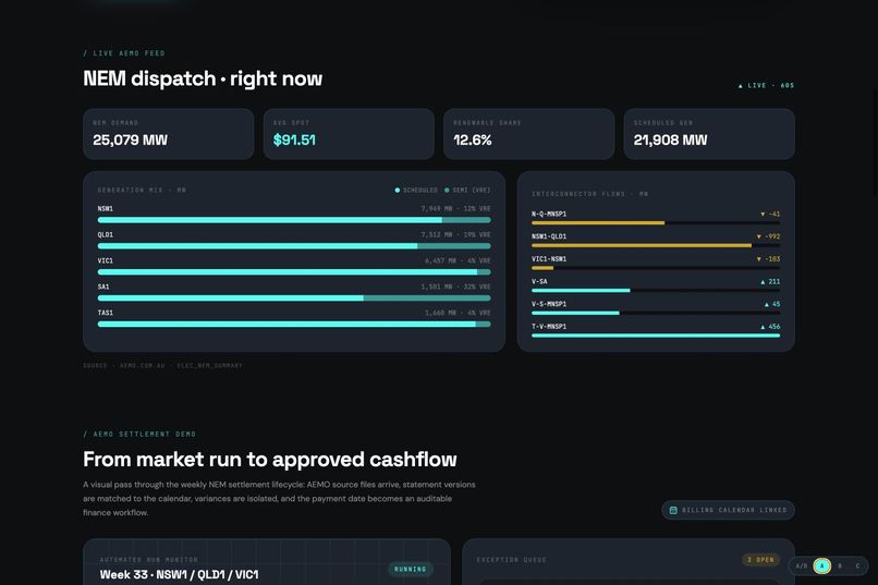 NEMwise - An AI Settlement Copilot for Energy Retailers – screenshot 9
