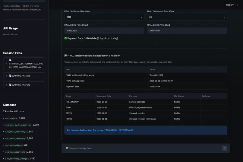 NEMwise - An AI Settlement Copilot for Energy Retailers – screenshot 6