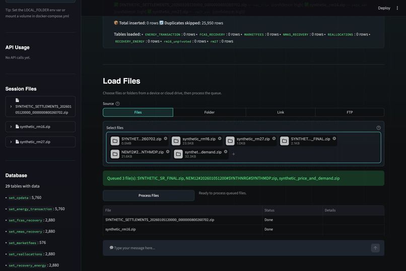 NEMwise - An AI Settlement Copilot for Energy Retailers – screenshot 5