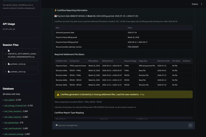 NEMwise - An AI Settlement Copilot for Energy Retailers – screenshot 3