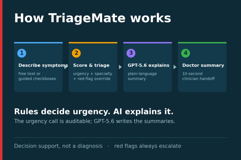 TriageMate -Symptom triage  – screenshot 2