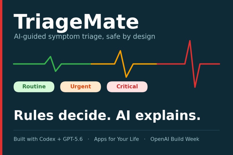 TriageMate -Symptom triage  – screenshot 1