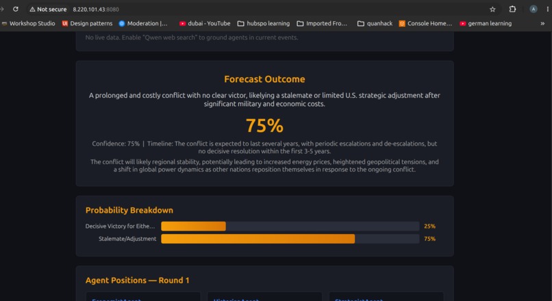 GeoIntel Multi-agent Political Intelligence – screenshot 2